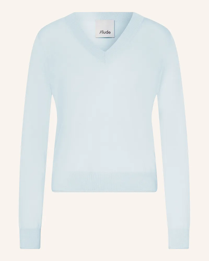 ALLUDE Pullover Hellblau
