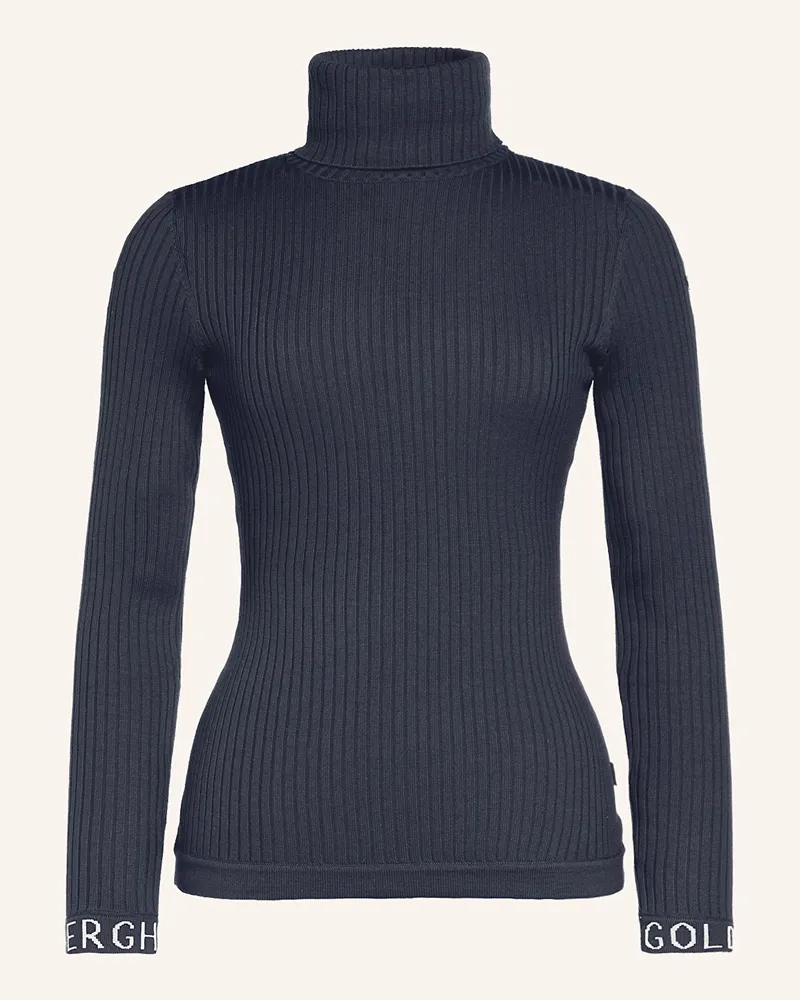 GOLDBERGH Rollkragenpullover MIRA Dunkelblau