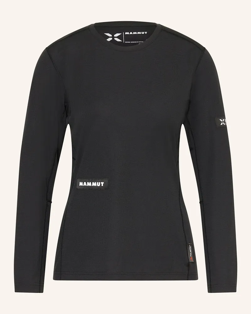 Mammut Longsleeve Eiger Nordwand schwarz Schwarz