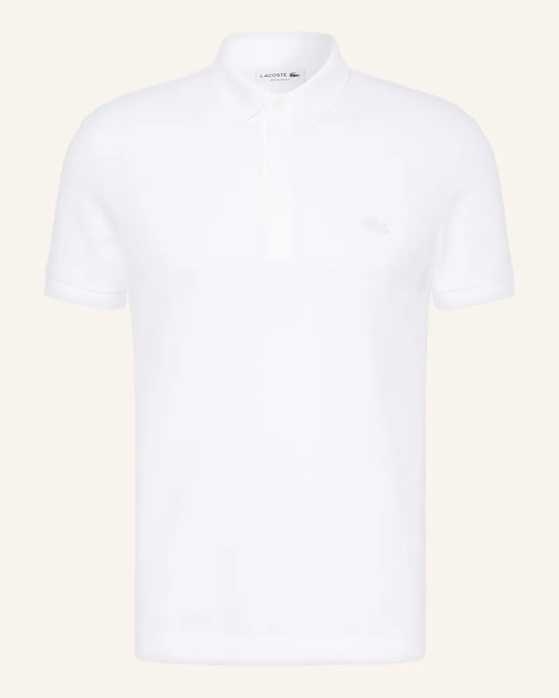 Lacoste Piqué-Poloshirt weiss Weiss