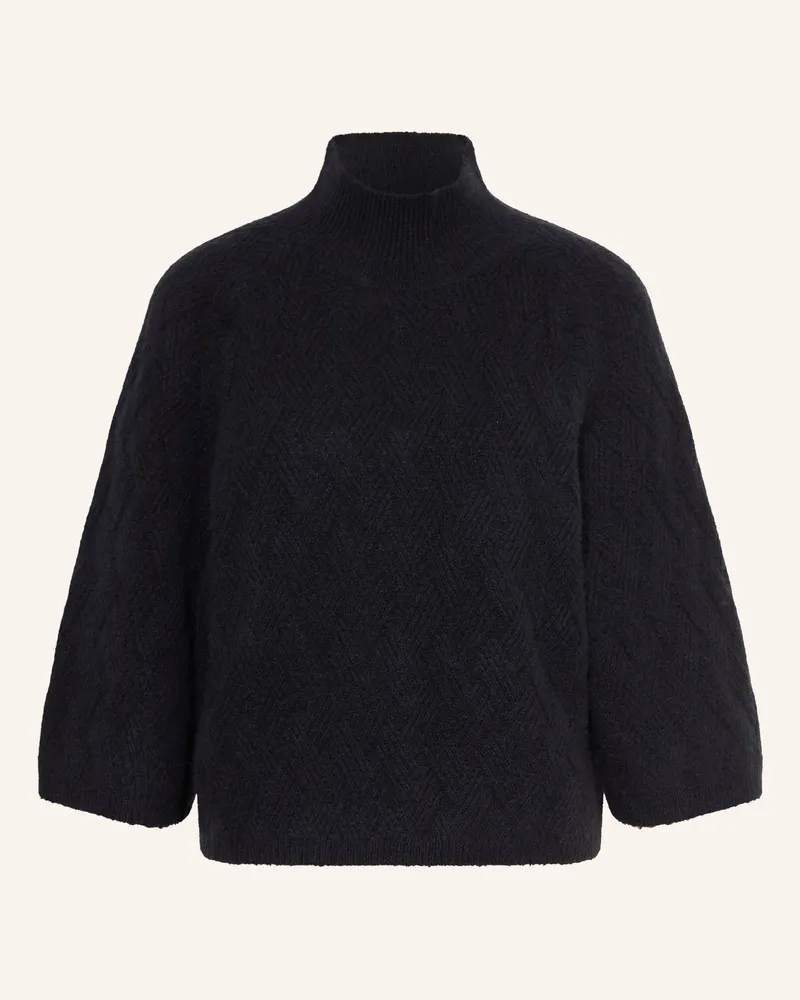Luisa Cerano Pullover Mit 3/4-Arm blau Dunkelblau