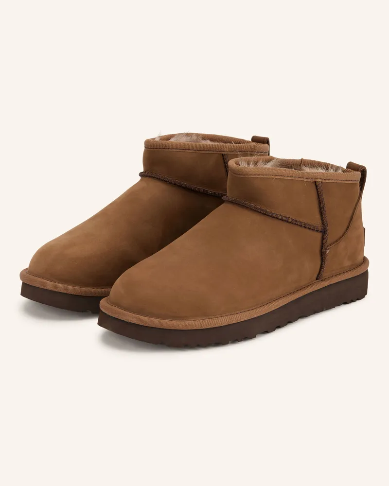 UGG Boots Classic Ultra Mini braun Braun