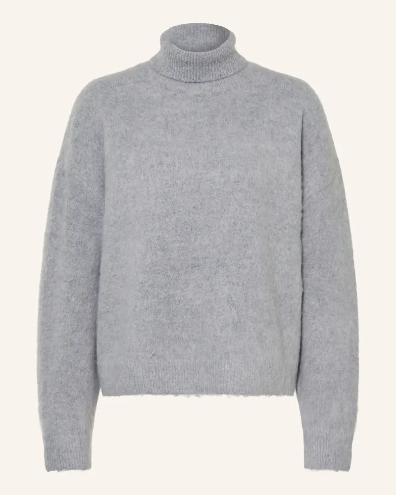 Liu Jo Rollkragenpullover Hairy grau Blaugrau