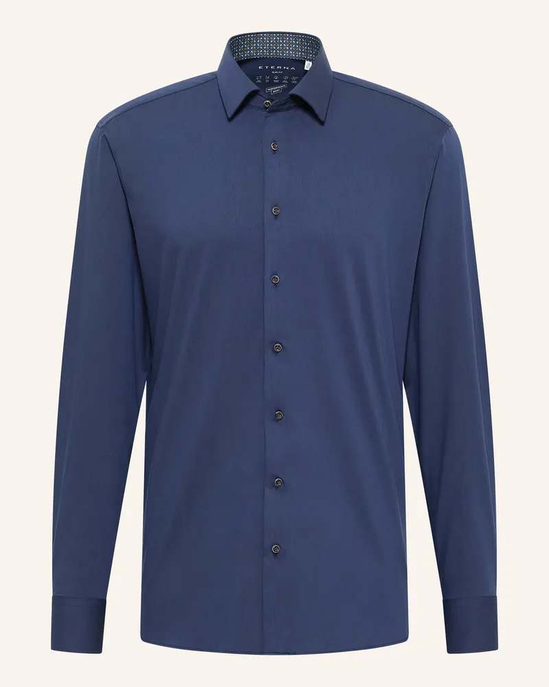 Eterna Hemd SLIM FIT Dunkelblau