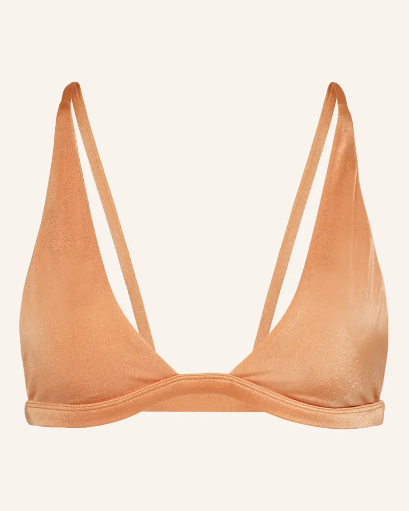 Espadrij Triangel-Bikini-Top EILEEN Hellorange