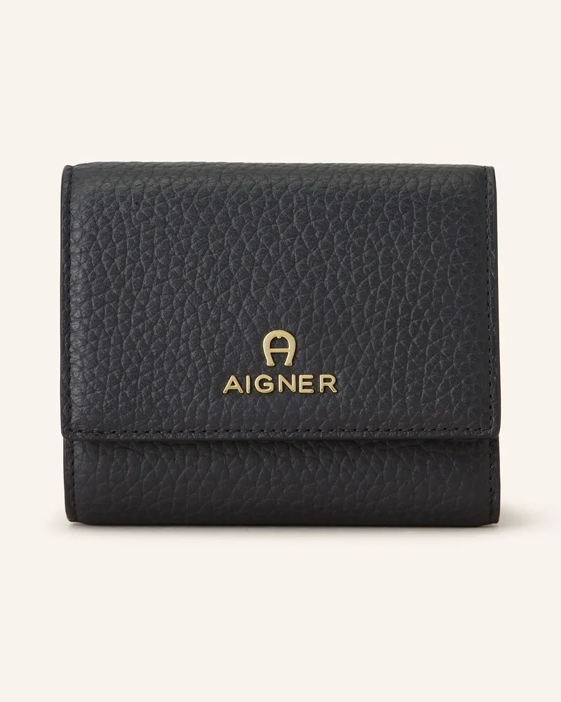 Aigner Geldbörse Ivy Small schwarz Schwarz