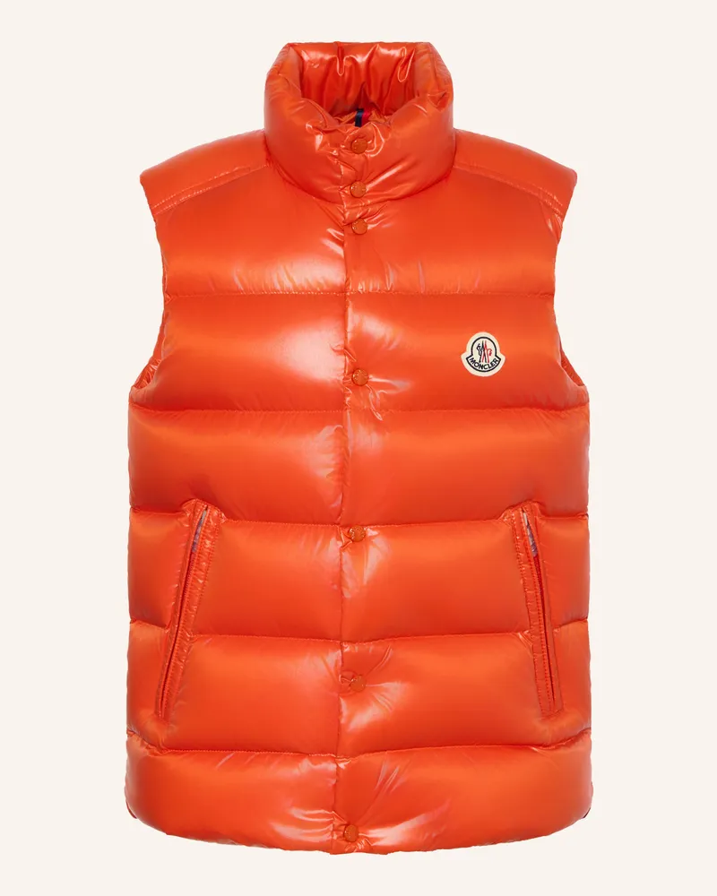 Moncler Daunenweste orange Orange