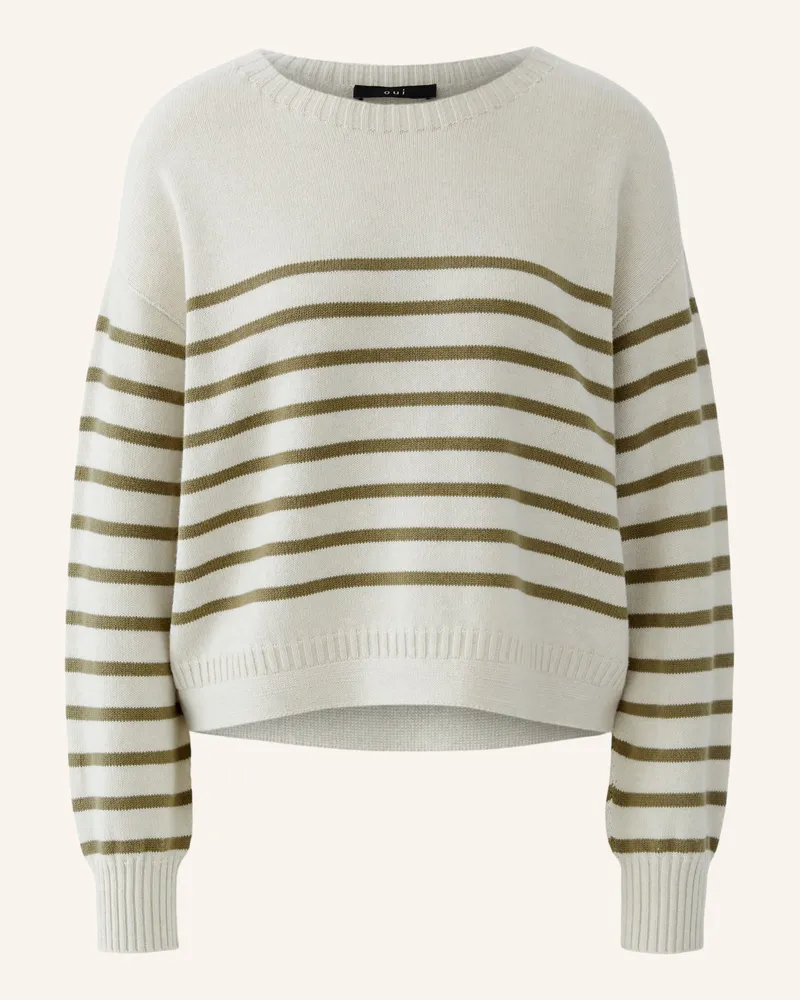 Oui  Pullover weiss Weiss