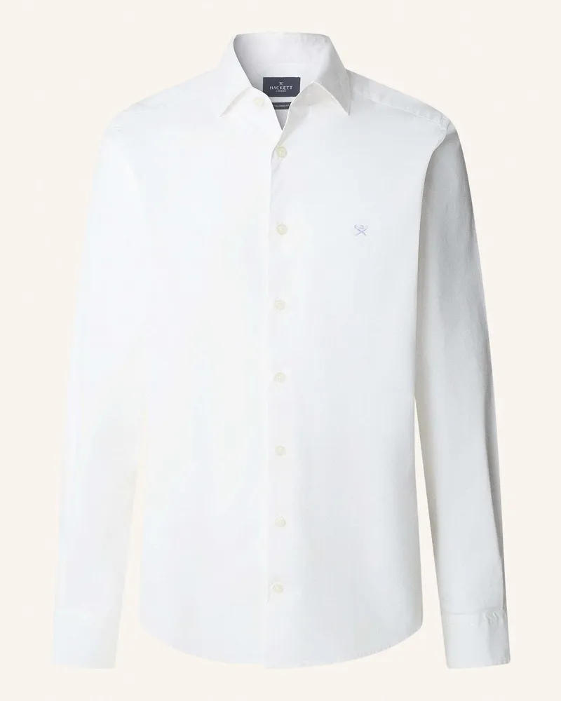 Hackett Freizeithemd ESS GMD POPLIN Weiss