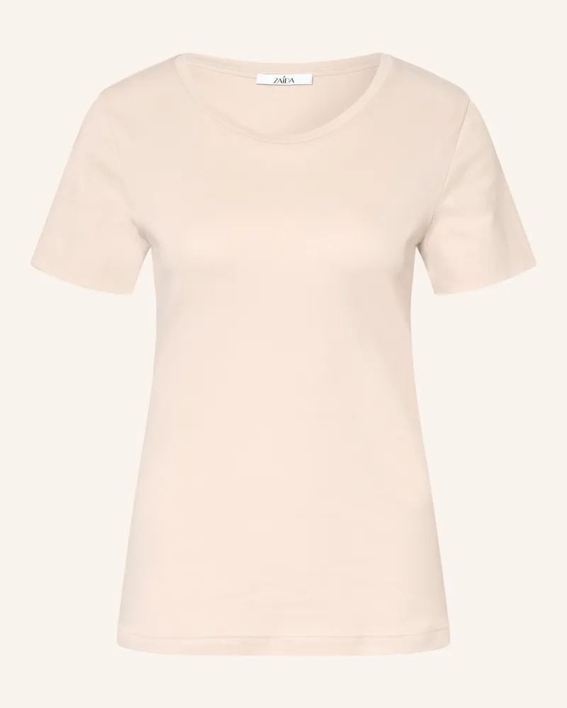 ZAíDA T-Shirt braun Beige