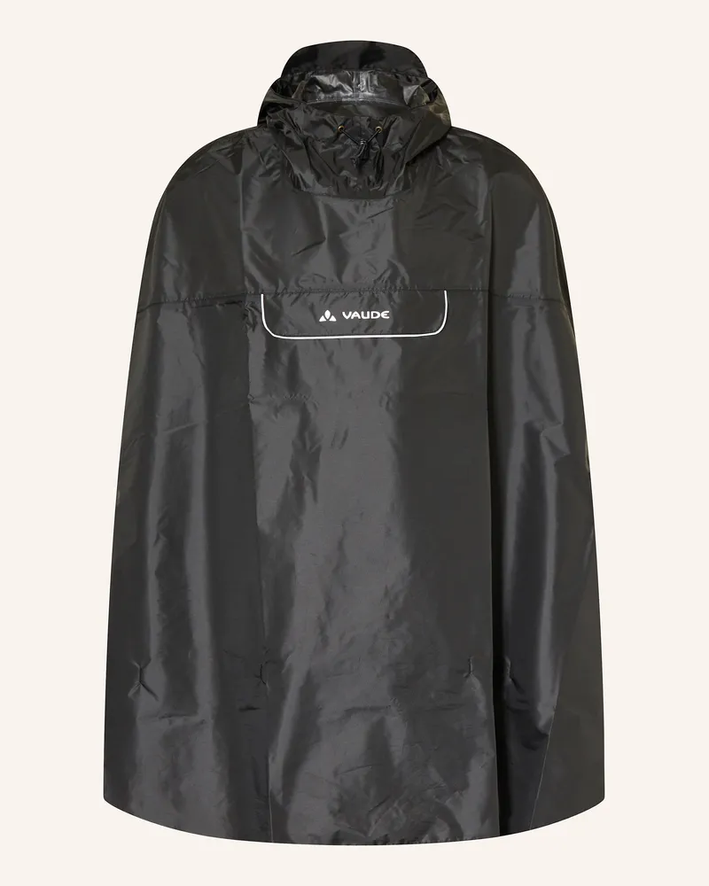 Vaude Regenponcho VALDIPINO Schwarz