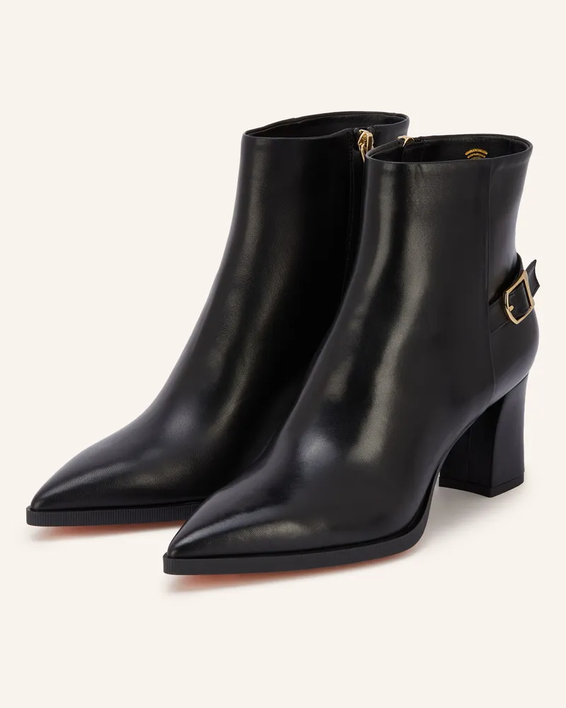 Santoni Stiefeletten Elly schwarz Schwarz