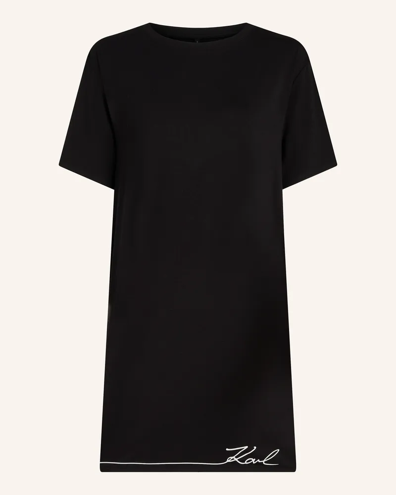 Karl Lagerfeld Nachtwäsche Top schwarz Schwarz