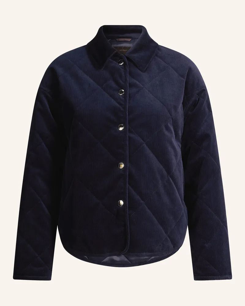 windsor. Steppjacke blau 