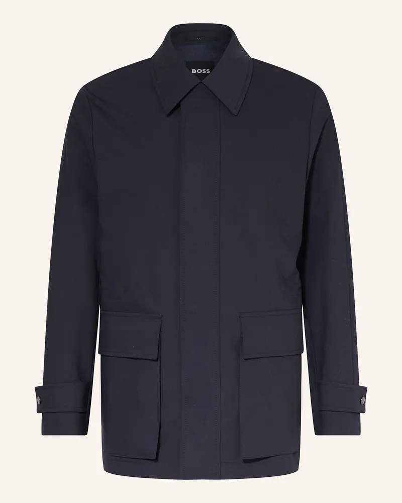 HUGO BOSS Mantel Coxtan blau Dunkelblau
