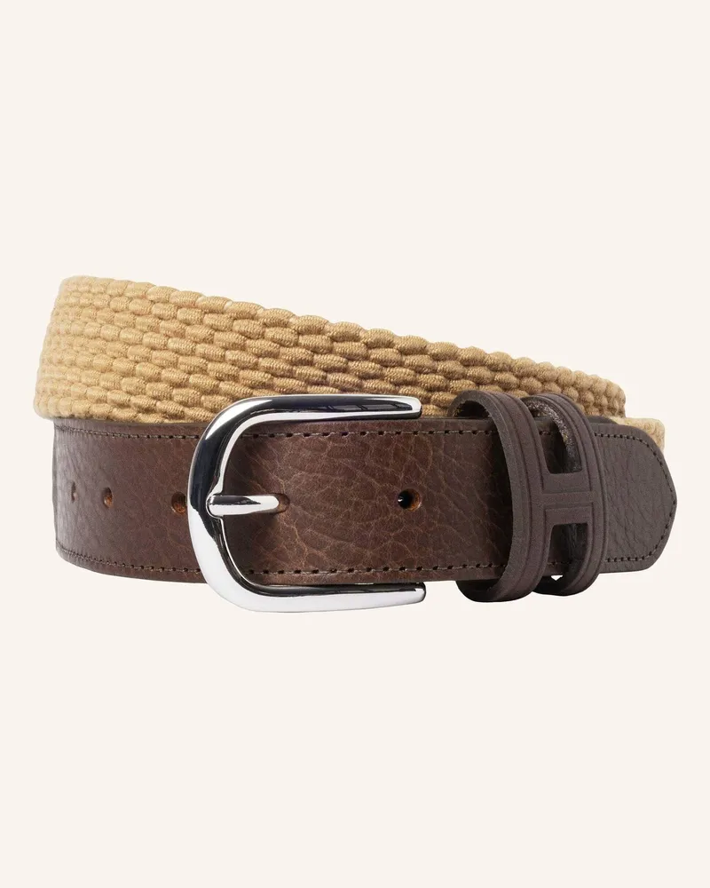 Hackett Gürtel Parachute Belt beige Beige