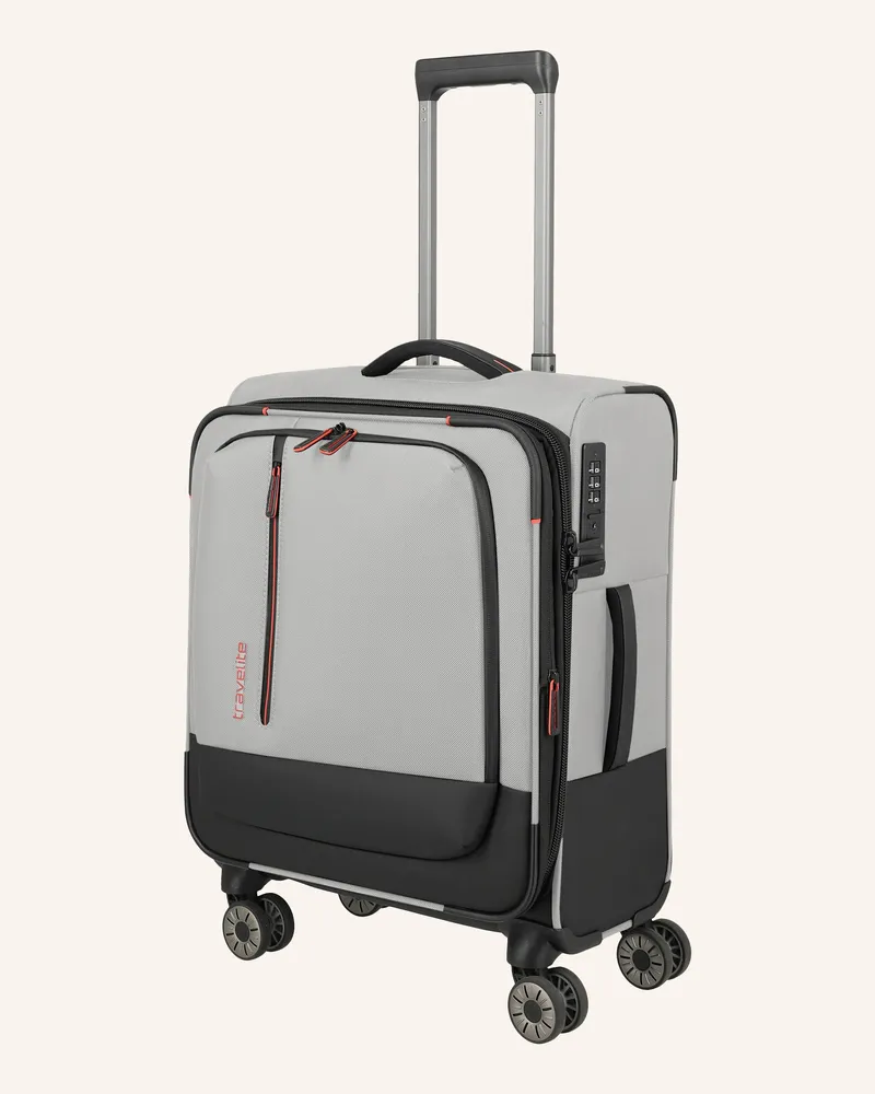 Travelite Trolley CROSSLITE SMALL Hellgrau
