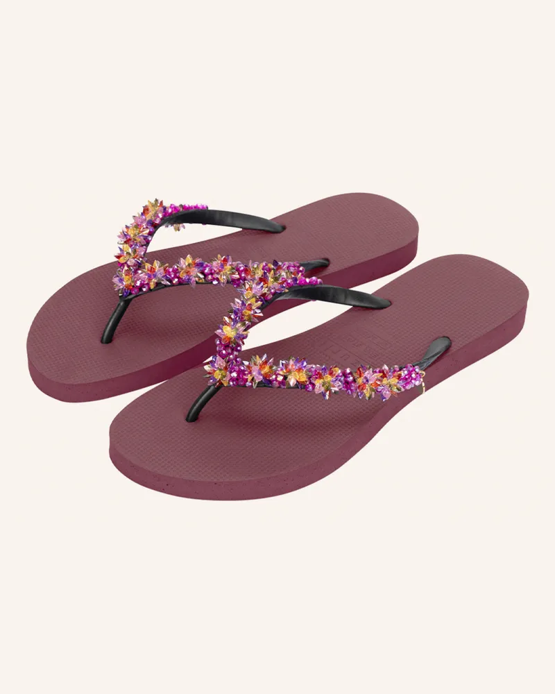 uzurii Zehentrenner PINK RIO Dunkelrot