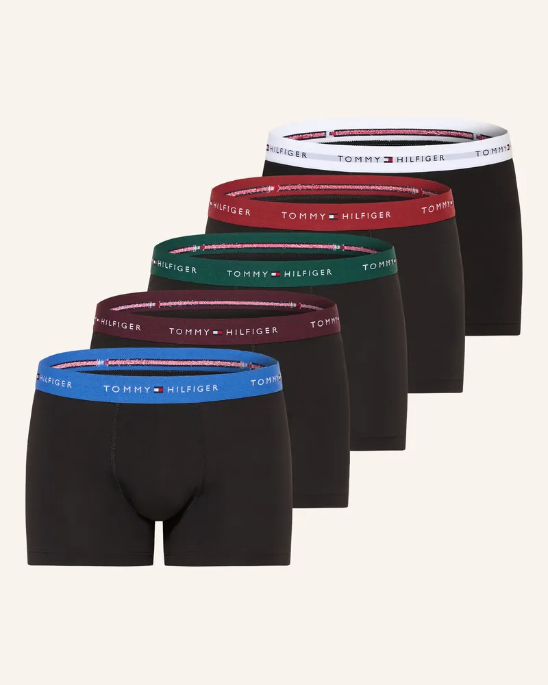 Tommy Hilfiger 5er-Pack Boxershorts Schwarz