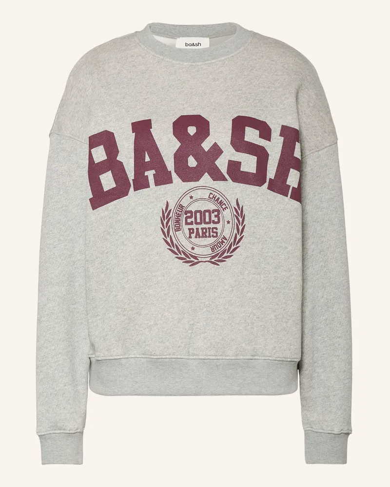 ba&sh Sweatshirt Fenja grau Grau