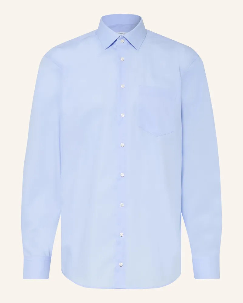 Seidensticker Hemd Comfort Fit blau Hellblau