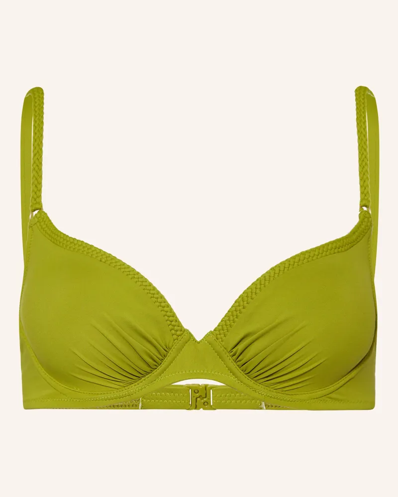 watercult Bügel-Bikini-Top THE ESSENTIALS Oliv