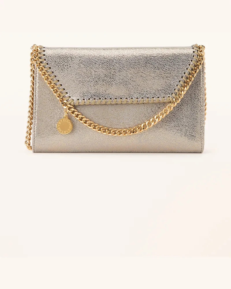 Stella McCartney Wallet On Chain Falabella silber Grau