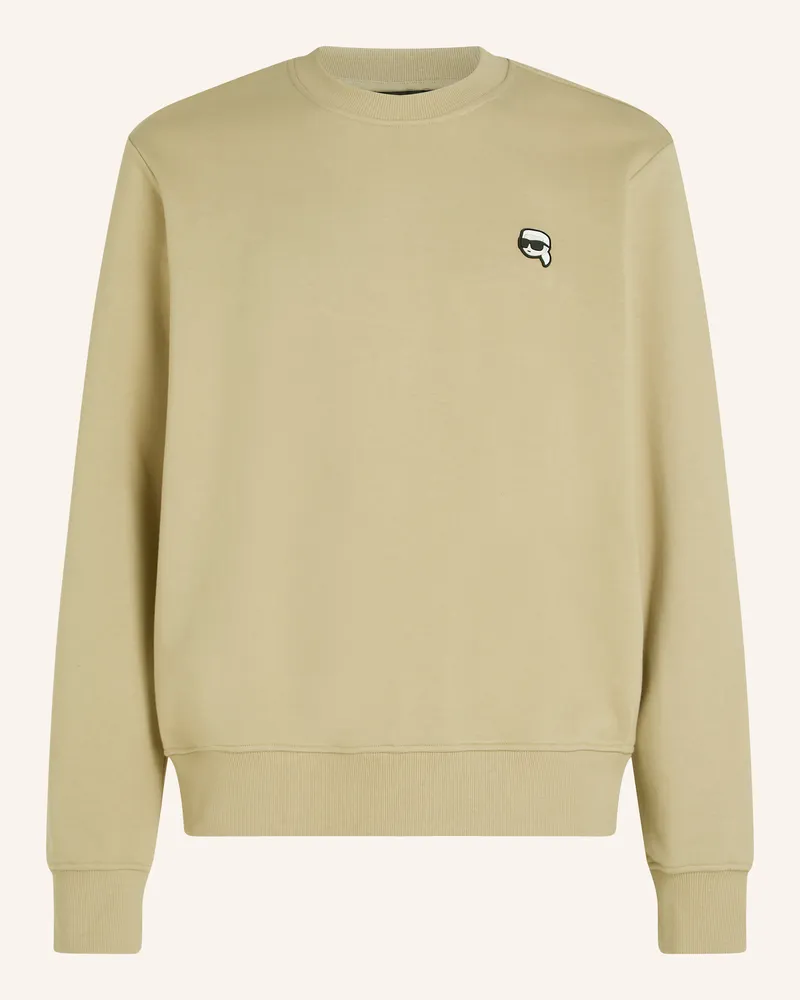 Karl Lagerfeld Sweatshirt gruen Khaki