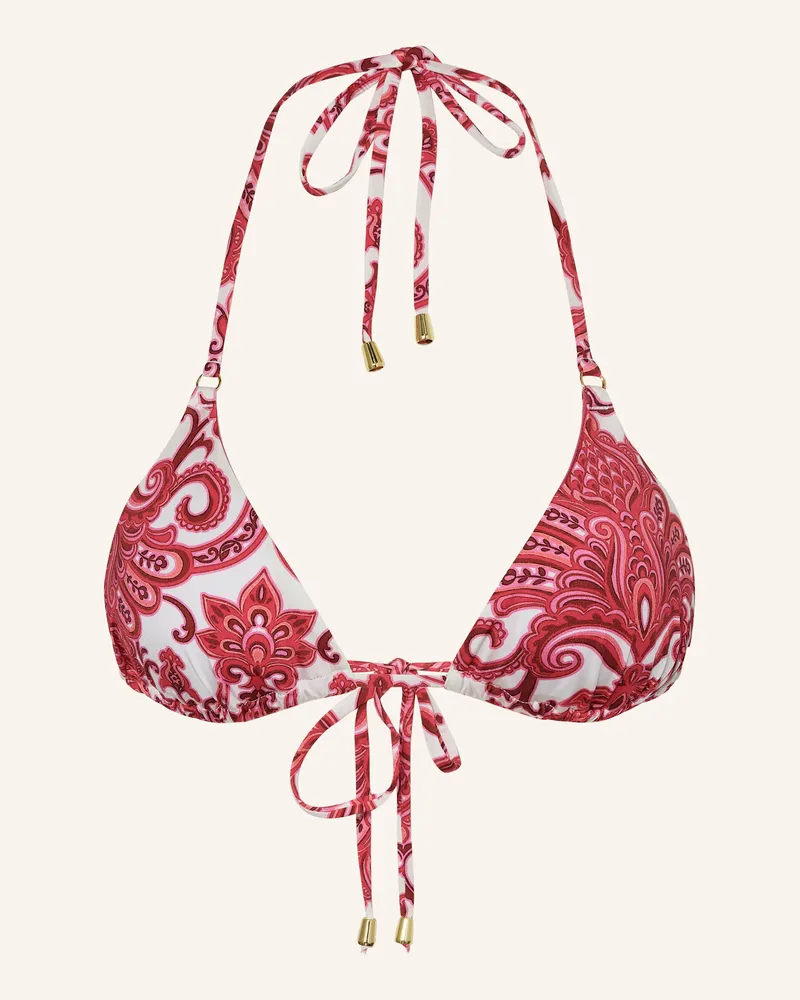 Mrs & HUGS Triangel-Bikini-Top Rot