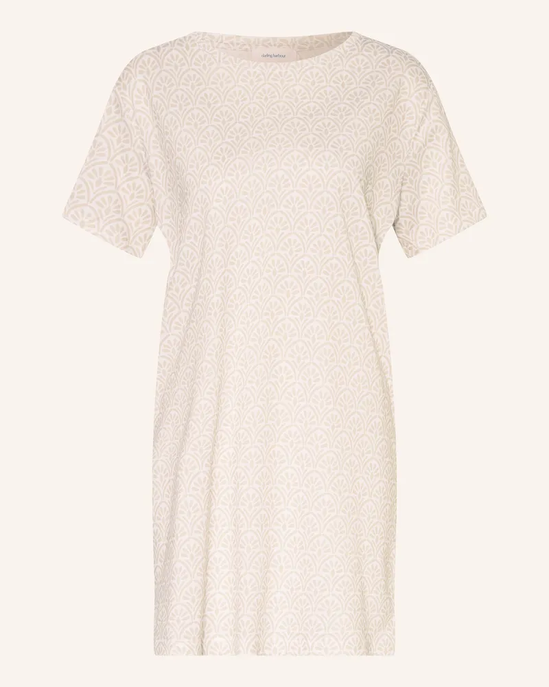 Darling Harbour Nachthemd beige Beige