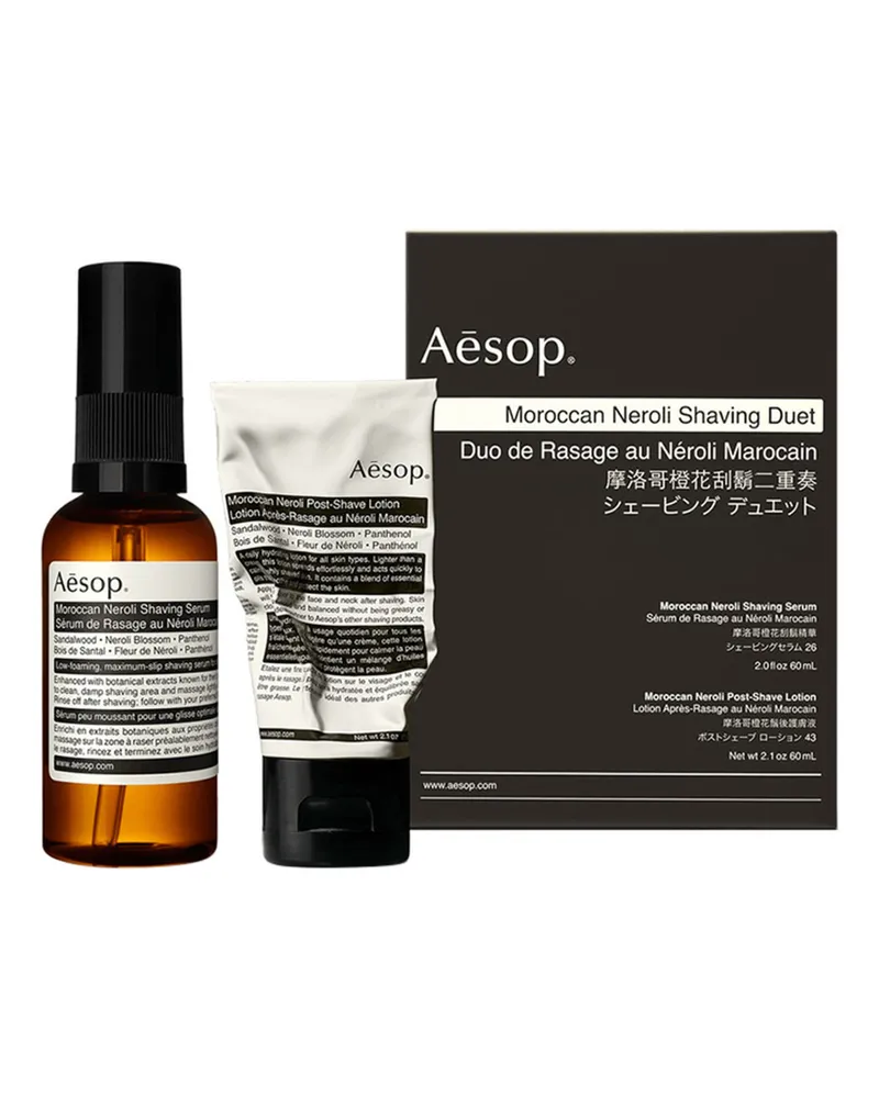 Aesop Moroccan Neroli Shaving Duet Pflege-Set 