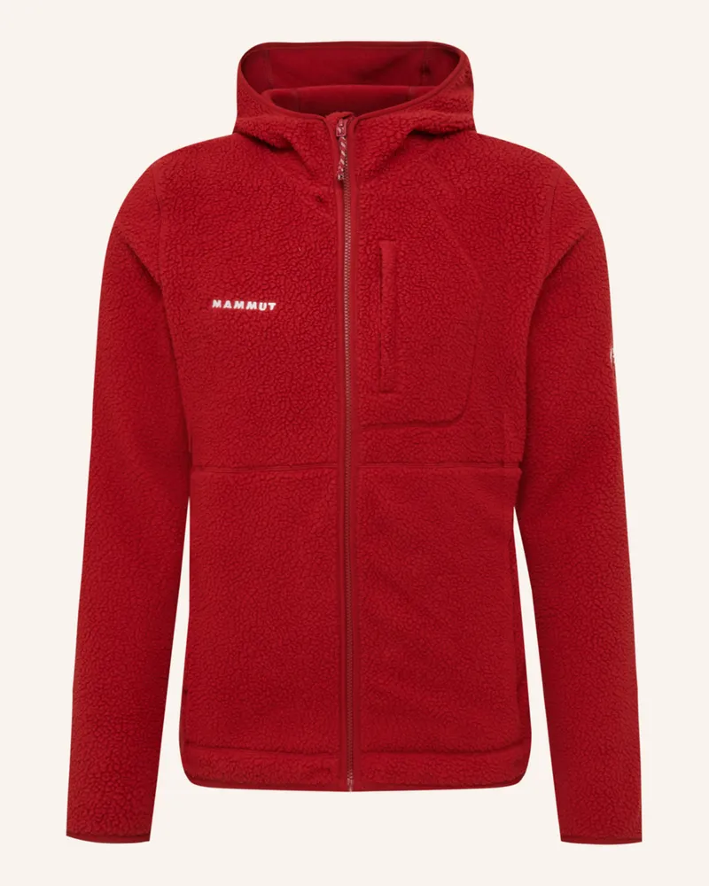 Mammut Midlayer-Jacke Falera Pro Ml Mit Kapuze rot Rot
