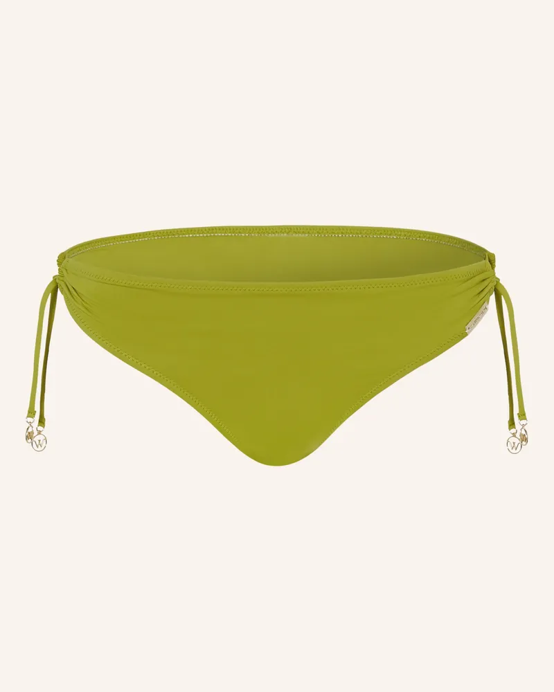 watercult Triangel-Bikini-Hose RIVIERA NOTES Grün