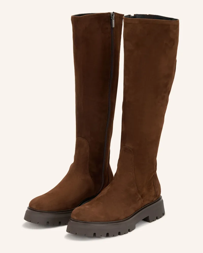 Darling Harbour Plateau-Stiefel braun Dunkelbraun