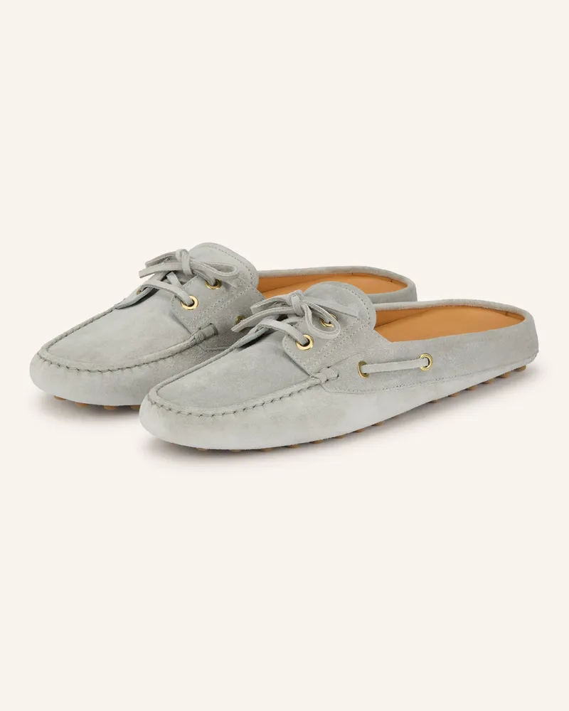 TOD'S Mokassin GOMMINO Grau