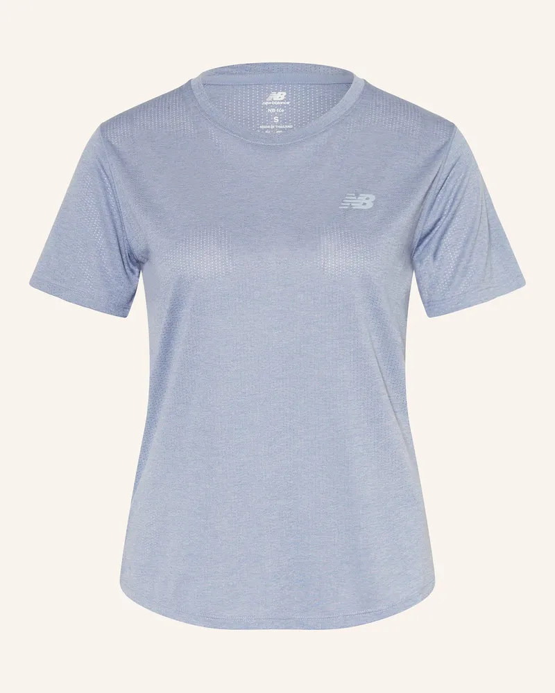 New Balance Laufshirt NB ATHLETICS Hellblau
