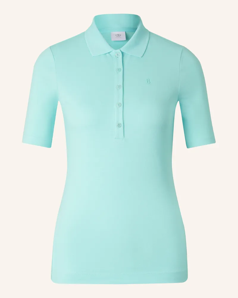 Bogner Piqué-Poloshirt Malika blau Hellblau