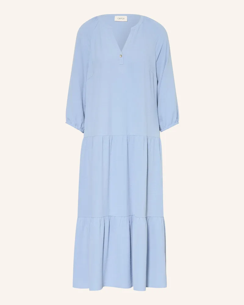 Cartoon Kleid mit 3/4-Arm Hellblau