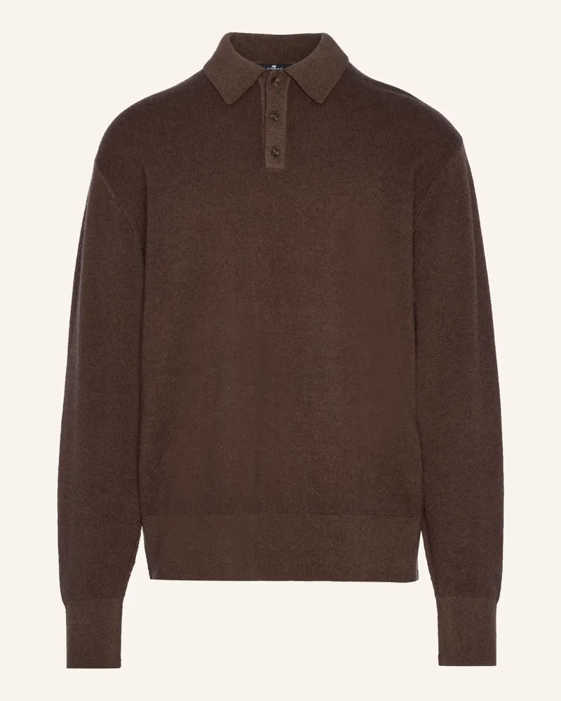 7 for all mankind Knitted Polo braun Braun