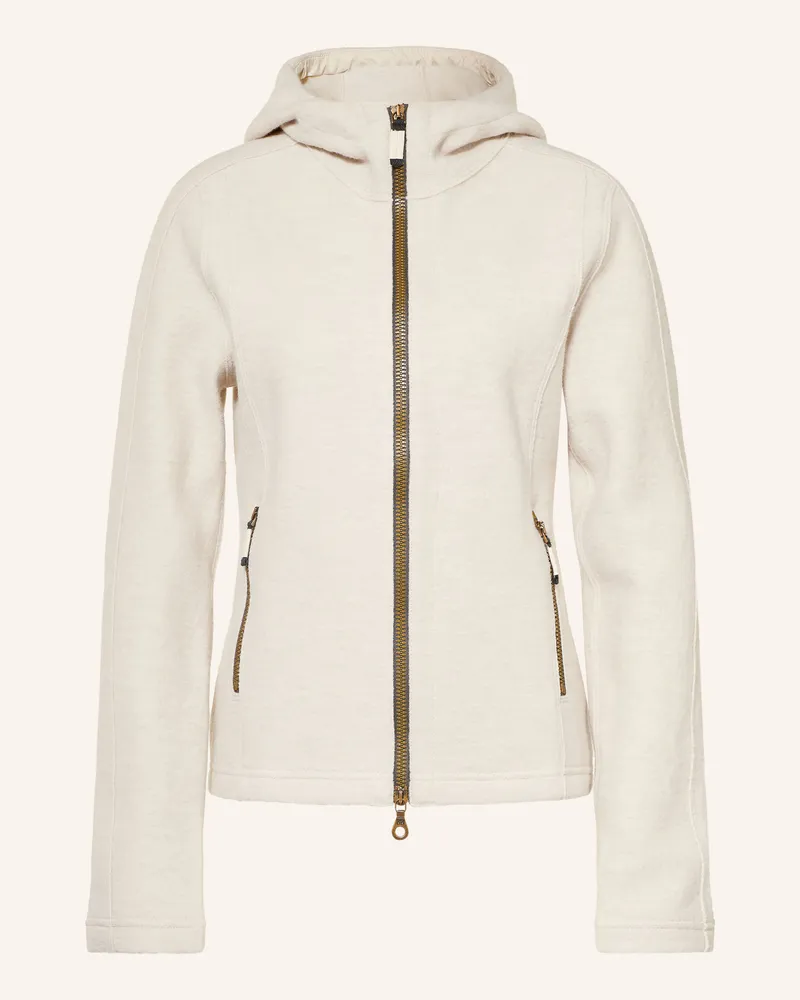 Frauenschuh Strickjacke Rania Aus Merinowolle beige Beige