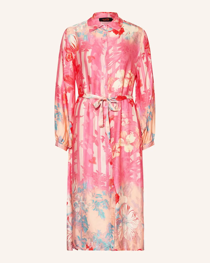 Miss Goodlife Hemdblusenkleid Pink