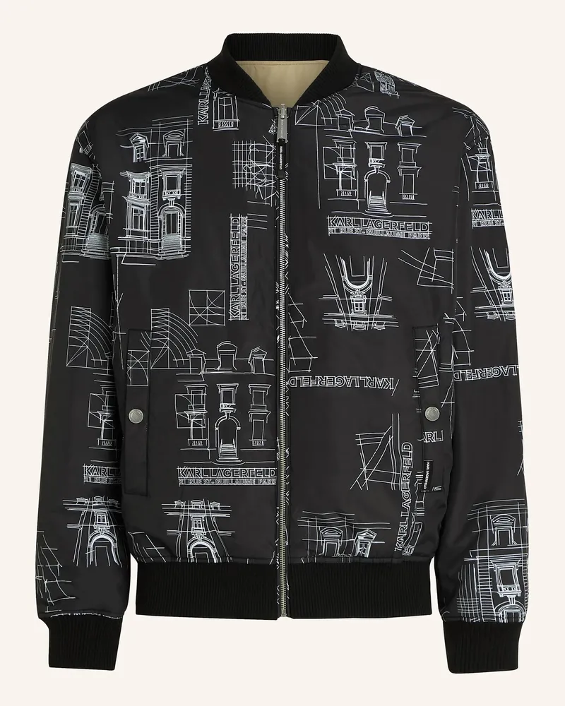 Karl Lagerfeld Jacke gruen Khaki