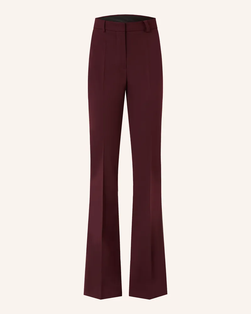 SPORTMAX Marlenehose FEBE Dunkelrot