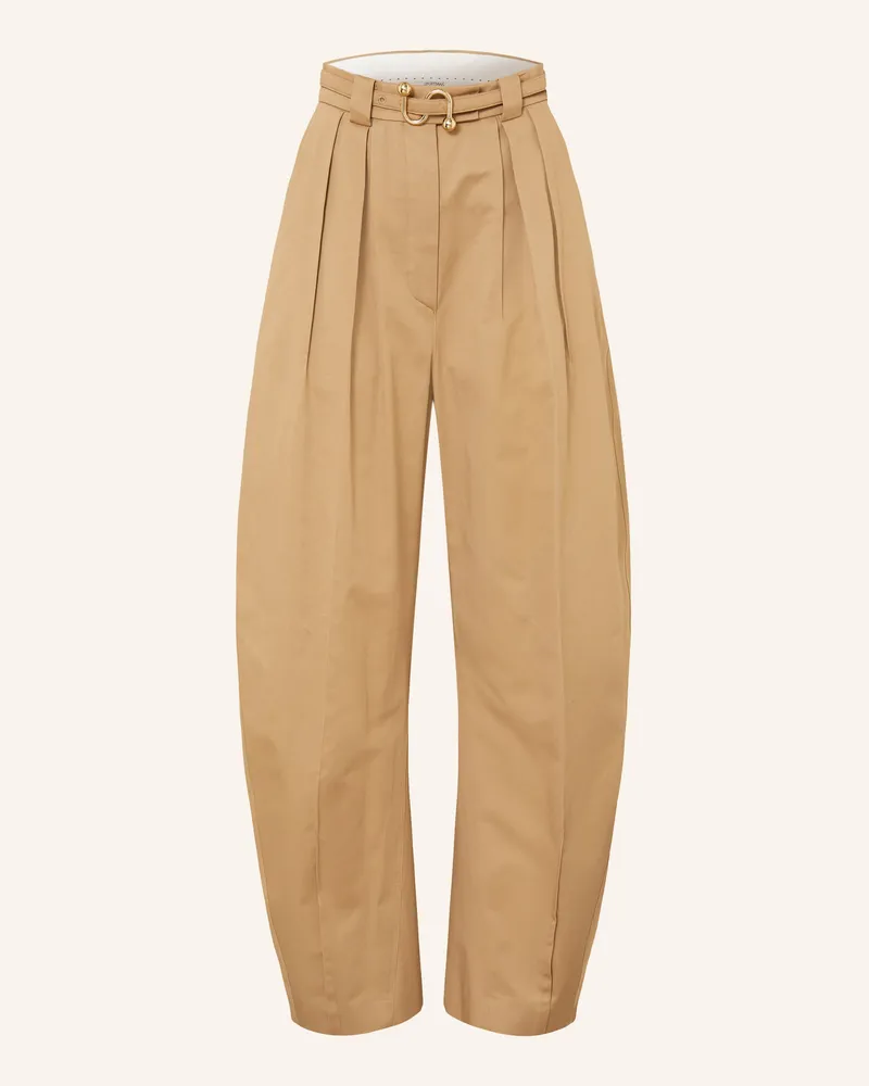 SPORTMAX Barrel Jeans Idoneo braun 002