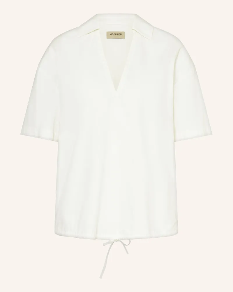 Woolrich Blusenshirt weiss Ecru
