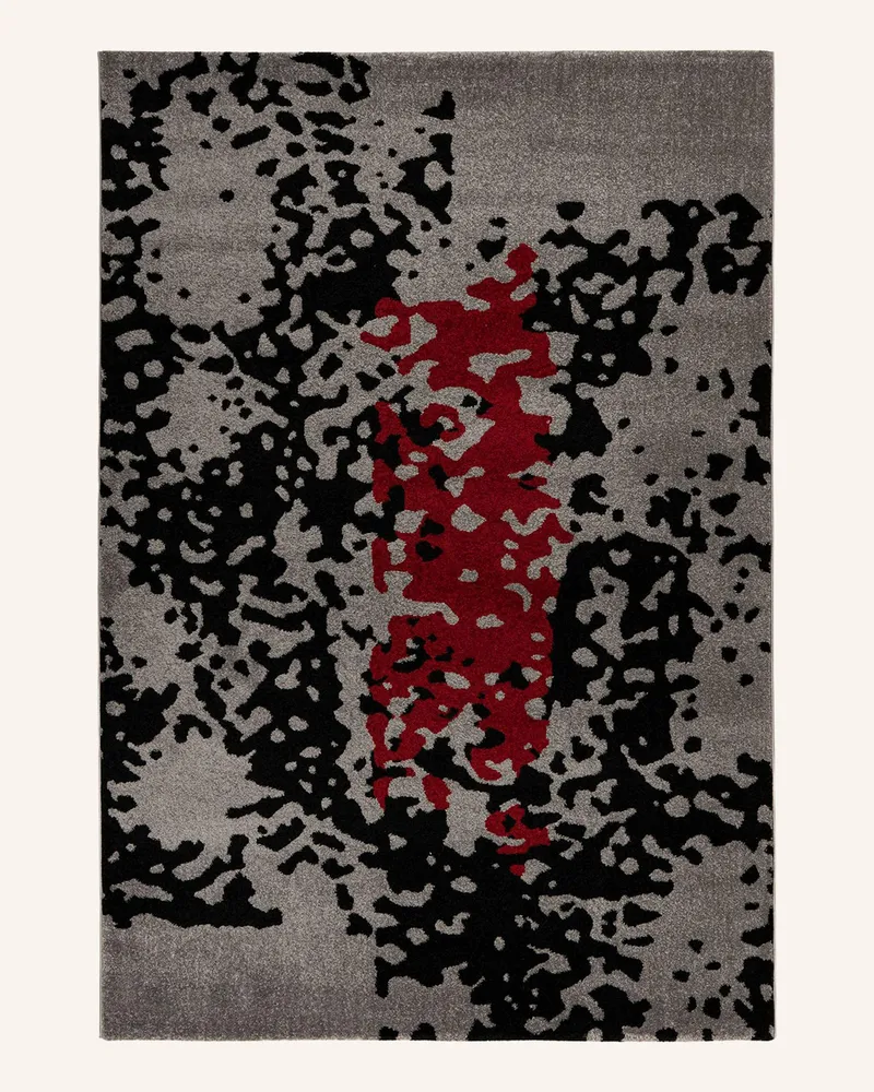 Kayoom Kurzflor Teppich NAILA 325 Rot