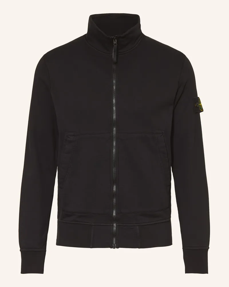 Stone Island Sweatjacke schwarz Schwarz
