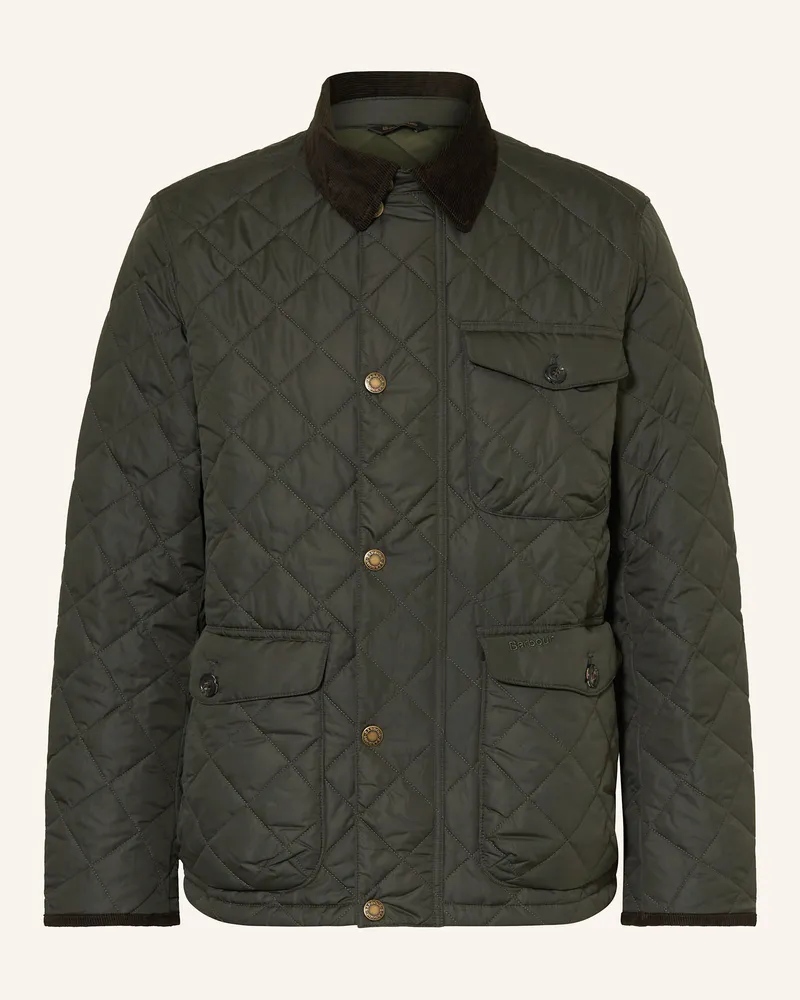Barbour Steppjacke Dunkelgrün