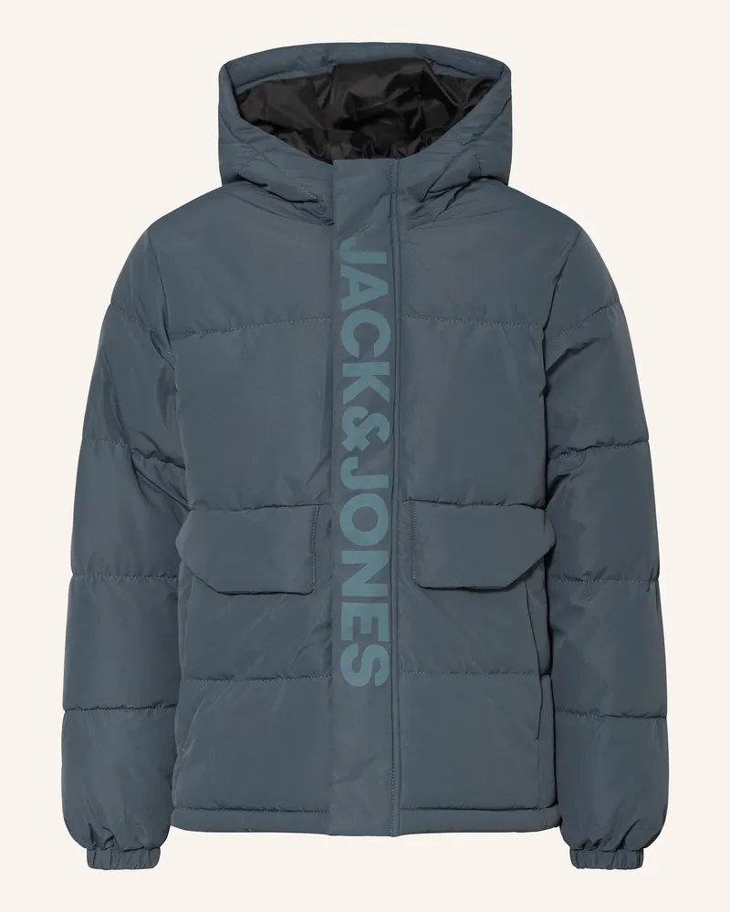 Jack & Jones Steppjacke grau Petrol