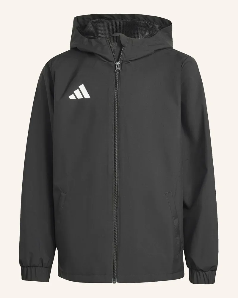 adidas entrada26 Kids Allwetterjacke schwarz Schwarz